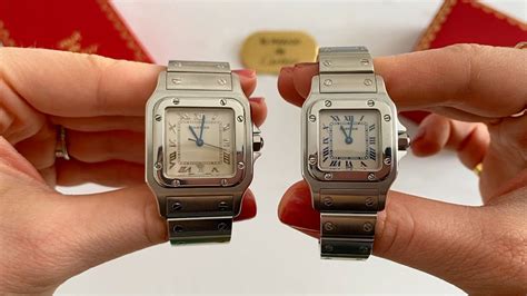 santos cartier medium size|cartier santos size guide.